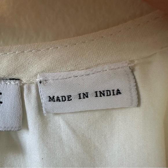 Rhode Resort 100% Cotton long sleeveless dress Size XS - Picture 3 of 14